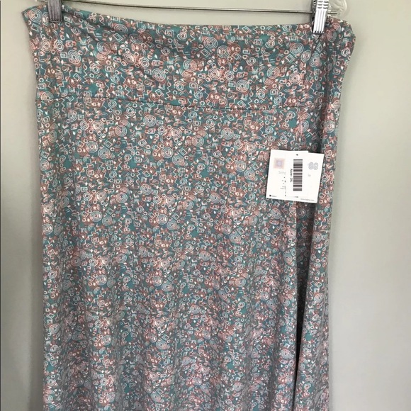 New Lularoe Azure Skirt 2XL NWT A Line